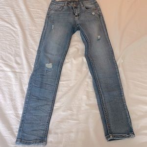 Fashion Nova Distressed Stretchy Jeans